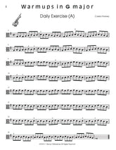 Warming Up for Viola, Book One - PDF Download